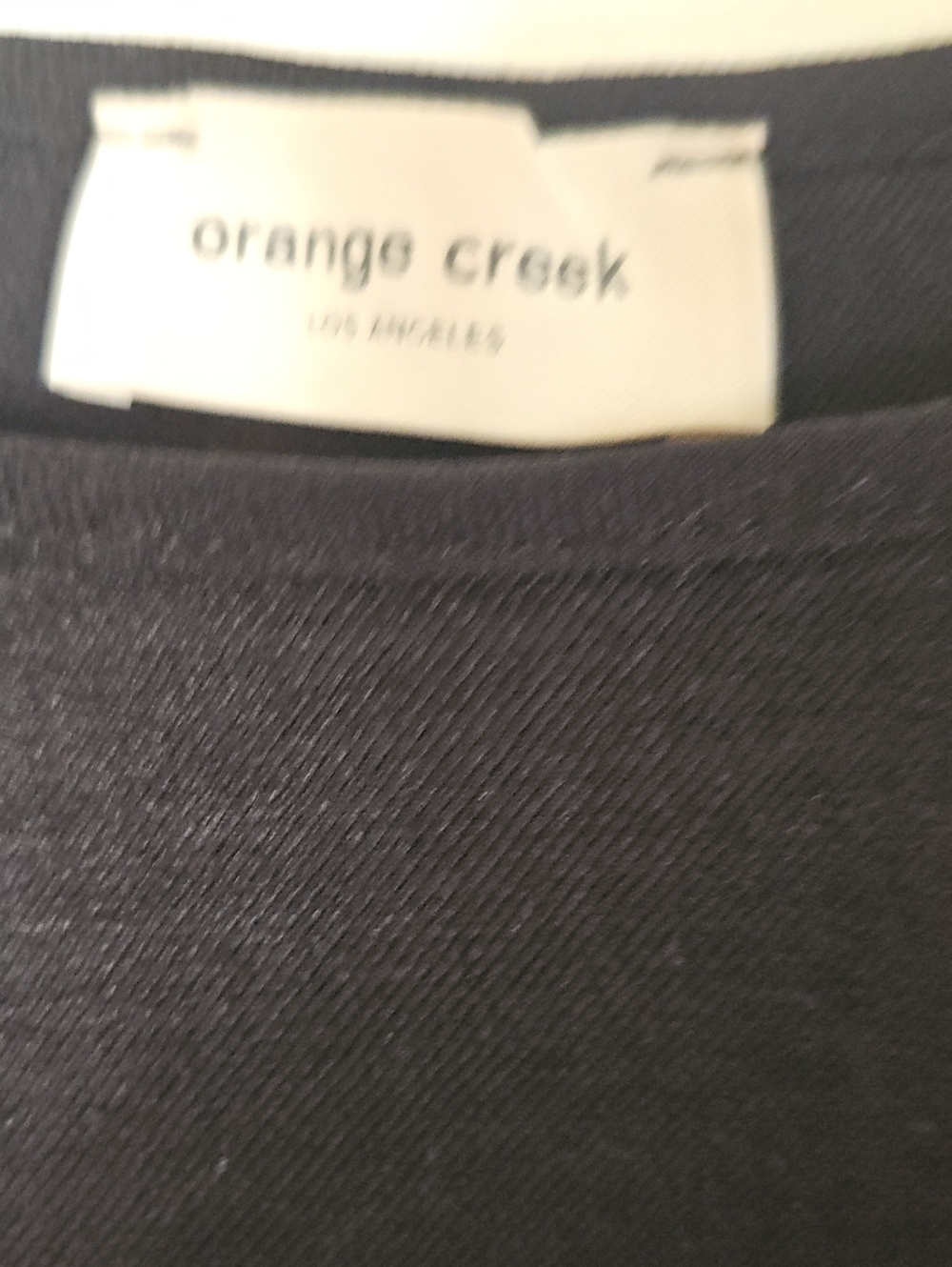 Orange creek Black Puff Sleeve Blouse - Picture 3 of 4